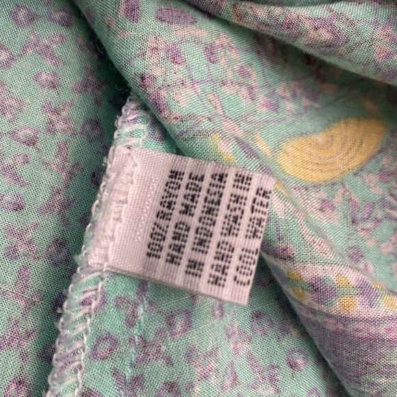 Sea Lustre Boho Shirt Maxi Dress‎ Coastal Cowgirl Coverup full Button - Picture 15 of 15